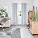 BGment Blackout Curtains for Bedroom 84 Inch Length 2 Panels Set, Thermal Insulated Bedroom Curtains Soundproof Room Darkening Window Curtain Drapes, Each Grommet Curtains 52 Inch Wide, Greyish White