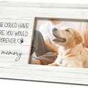 SRADMO Pet Memory Picture Frame,Pet Dog Cat Memorial 12×6 inch Wooden Tabletop Photo Frame for Pet Owners,Pet Loss Sympathy Gift,Sympathy Gifts for Loss Of Dog,Passed Away Dog Memorial Gifts White-4