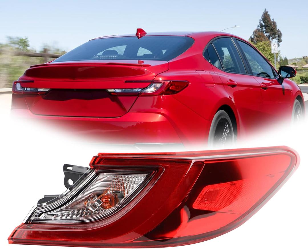 Tail Light Assembly Compatible With 2025 Toyota Camry LE/SE Rear Lamp Right Passenger Side Replacement 81550-AQ010