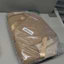 KeaBabies Diaper Bag Backpack - Small Multifunctional Travel Diaper Back Packs, Maternity Baby Changing Bags, 12L Capacity, PU Leather, Waterproof, Unisex, Nappy Changing Pad (Latte, Small)