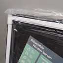 Paramondo Expandable Window Screen, Horizontal (15" H x 21.6" - 40" W, 2 Pack) Adjustable Window Screens, Replacement Window Screens for House Windows