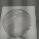 Ceramic Cat Dishes for Food - Cute Cat Bowl Set of 6 - Wide, Shallow, Whisker Friendly - Minimalist Style - Microwave and Dishwasher Safe - 8.5 oz - 5.75 inch (White)