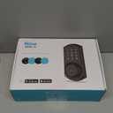 Veise VE06-H Smart Front Door Lock Set, App Control, Keyless Entry Deadbolt with Lever Handle, Electronic Digital Touchscreen Keypad, Auto Lock, Easy Install, Satin Nickel