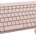 Logitech MK250 Bluetooth Wireless Mouse and Keyboard Combo: Fast & Easy Connectivity, Compact Wireless Keyboard, Ambidextrous Mouse, Durable Build - Windows/MacOS - Rose