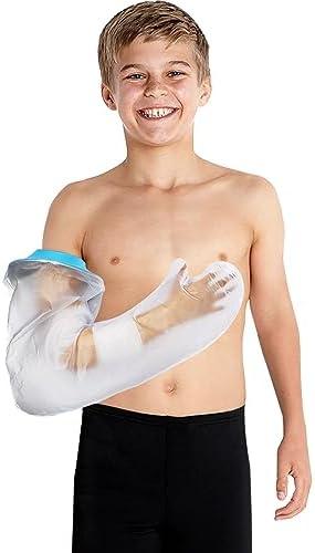 Amazon.com: Cast Covers for Shower Arm Kids Waterproof Long full Protector Cover Soft Comfortable Watertight Seal to Keep Child Wounds Dry Teens Bath Bandage Broken Hand,Wrist,Finger,Elbow Reusable Durable : Health & Household