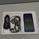 AGPTEK 64GB MP3 Player with Bluetooth, M3 2.4 inch Music Player with Speaker and FM Radio, Touch Buttons, Supports Up to 128GB(Blue)