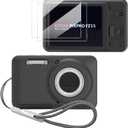 Case for KODAK PIXPRO FZ55 Case, Soft Silicone for KODAK PIXPRO FZ55 - Anti-Scratch Slim Fit Lightweight Protective - Black