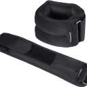 BESPORTBLE Ankle Cuffs Wrist Weights Set 2 Pairs 2 Each Elastic Fabric for Comfort Ideal for Sports and Fitness