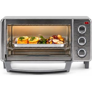 NATURAL CONVECTION

4-Slice Toaster Oven

EVENTOAST TECHNOLOGY

NATURAL CONVECTION

Engineered with improved airflow for more even cooking