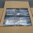 Delamu 2 Pack Metal Bathroom Organizers and Storage, 2 Tier Pull Out Under Sink Organizer for Kitchen Bathroom, Adjustable Under Sink Shelf for Multipurpose Cabinet Organizer, Black