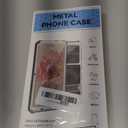 Lunivop for Motorola Moto G 2025/2026/ Moto G Play 2026 Case 6.7 Inch Metal Heavy Duty Phone Case Built-in Screen Protector Full Body Protective Dust Proof Military - Grade Rugged Black