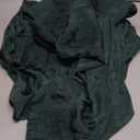 BTFBM Womens Long Sleeve Dress Vacation Square Neck Smocked Floral Swiss Dot Mini Boho Spring Wedding Guest Dresses 2026 (XX-Large, Army Green)