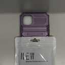 Vofolen for iPhone 11 Wallet Case with Card Holder [Store 2 Cards] + 360 Rotated Ring Stand Kickstand Dual Layer Heavy Duty Shockproof Wallet Phone Case for iPhone 11 for Women Men, 6.1 Inch Purple