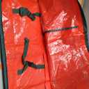 Christmas Gift Wrapping Paper Organizer Storage Bags,Plastic Container for Holiday Supplies & Accessories, Gift Bag Organizer, Under Bed Wrapping Paper Storage (Red)