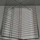 Youeon Foldable Dish Drying Rack with Drip Tray, Stainless Steel 2 Tier Dish Drainer Rack, Collapsible Dish Drainer, Folding Dish Rack for Kitchen Sink, Countertop, Cutlery, Plates, Dishes