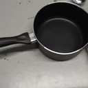 T-fal Specialty Nonstick Double Boiler 3 Quart Oven Safe 350F Cookware, Pots and Pans, Dishwasher Safe Silver/Black