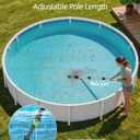 Handheld Spa Hot Tub Vacuum, Cordless Rechargeable Small Pool Vacuum, 90 Mins Running Time, Ideal for Cleaning Debris and Sand (Black)