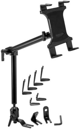 ARKON Mounts - Car Seat Rail Tablet Mount and Holder | Heavy-Duty for Car/Truck | Adjustable Angle & Height | Easy Installation & Removal | 22-inch Arm for Enhanced Accessibility & Convenience