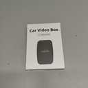 3 in 1 Wireless CarPlay Adapter for Apple iPhone & Android Auto Adapter(2025 Upgraded), Car Play Video Box Built in Netflix YouTube Support TF Card, for Factory Wired CarPlay Carsfrom 2015 & iOS 10+ (Black)