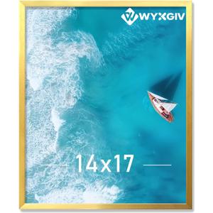 Gold 14x17 Picture Frame Lightweight yet Durable Frame Wall Hanging