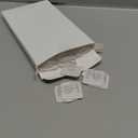 LZC Hooks for Outdoor String Lights Clips: 25 Pack Square Clear Large Heavy Duty Light Hook Waterproof Adhesive Strips - Outside Hanging Rope Light Cable Cord Holders Organizer