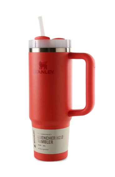STANLEY Quencher H2.0 Tumbler with Handle and Straw 40 oz | Flowstate 3-Position Lid | Cup Holder Compatible for Travel | Insulated Stainless Steel Cup | BPA-Free |