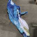 5 Large BlowUp Pool Floaters, Shark Design, 7 Ft