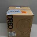 DREO Fan for Bedroom, 13-Inch Oscillating Table Air Circulator Fan for Whole Room, 120 Tilt Adjustment, 25dB Ultra-Quiet, 75ft Powerful Airflow, 4 Speeds Desk Fans with Remote for Home, Office (Black)