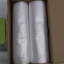 2.6-Gallon Small Trash bags: Clear Bathroom Trash Bags Small Garbage Bags for Bathroom Bedroom Office - 10L Mini Trash-Can-Liners (120 counts) (1 Count (Pack of 120), 2.6 Gallon-Clear)