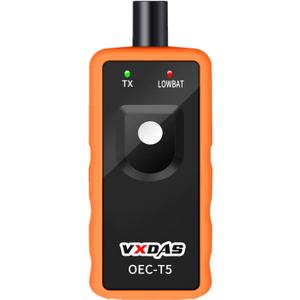 VXDAS TPMS Relearn Tool Only for GM Vehicles (2006-2024 Chevy/Buick/GMC/Opel/Cadillac) Original Sensor with 315/433 MHz, Tire Sensors Pressure Monitor System Reset Tool OEC-T5-2025 Edition