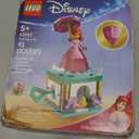 LEGO Disney Princess Twirling Ariel Toy - Building Set for Kids, Girls and Boys, Ages 5+ - Little Mermaid Toy for Fans of Movie - Ariel Doll Gift Idea for Birthdays - 43259