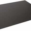 Durable Contoured Edge Black Desk Pad 26" x 19" - Non-Slip, Glare-Free Desk Mat Surface for an Organized and Protected Workstation, Desk Mat for Desktop, Large
