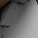 Treocho Bathroom Floor Cabinet, Farmhouse Bathroom Storage Cabinet with Doors and Adjustable Shelves, Freestanding Kitchen Pantry Cabinet, Cupboard for Living Room, Dining Room, Black