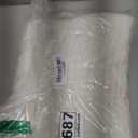 CREVENT Farmhouse Boho Knitted Throw Blanket for Couch Sofa Chair Bed Home Decoration, Soft Warm Cozy Light Weight for Spring Summer Fall (50''X60'' Off White/Ivory/Cream)