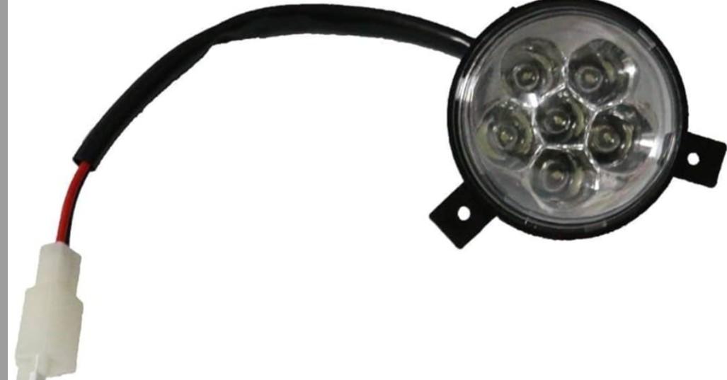 TDPRO 24V 1.5W LED Headlight for 50cc 110cc 125cc 150cc 200cc 250cc ATV Go-Kart Buggy (1pc)