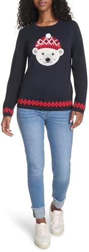 Tommy Hilfiger Womens Pullover Crewneck Everyday Sweater, S