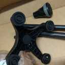 Stand Secure Cane - LED Light, Massage Grip, Stand Assist Aid & Quad Base