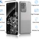 2+2 Pack for Samsung Galaxy S20 Ultra Screen Protector and Camera Protectors, Fingerprint Support, Case Friendly, Bubble-Free, 9H Hardness Glass for S20 Ultra 5G