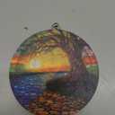 Mountain Range Ornaments, Christmas Ornaments: Christmas Tree Decorations, Holiday Decor, Stocking Stuffers, Gift Ideas, Xmas Gifts & Gifts for Nature Lover (Mountains-sunset-creek)