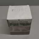 FUTEI Orange Striped Decorative Throw Pillow Covers 20x20 Inch Set of 2, Square Spring Decorations Couch Pillow Case, Soft Cozy Faux Rabbit Fur & Velvet Back, Modern Home Decor for Bed