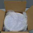 Goodluck 200PCS Gold Plastic Plates, Heavy Duty Disposable Gold Plates with 100 10.25 inch Dinner Plates and 100 7.5 inch Dessert Plates for Party, Holiday, Wedding, Thanksgiving