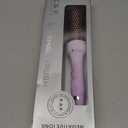 K&K 1.5 inch Volumizing Brush Heated Curling Ceramic Tourmaline Ionic Curling Iron Quick Heating Makes Hair Silky Smooth Dual Voltage Travel-Friendly Straightening Round Design (Purple, 1.5 Inch)