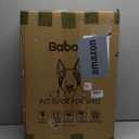 Baboni Pet Door for Wall, Steel Frame and Telescoping Tunnel, Aluminum Lock, Double Flap Dog Door and Cat Door, Strong and Durable (Pets Up to 100 Lb) -Large