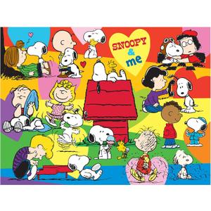RoseArt - Peanuts - Peanuts Cast of Characters - 300 Piece Jigsaw Puzzle