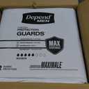 Depend Guards Incontinence Pads for Men, Maximum Absorbency, 104 Count