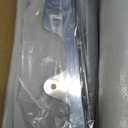 Motorcycle Mid Frame Air Deflectors Heat Shield Fit for Harley Touring Road Glide Electra Glide Road King Street Glide 2001-2008 (Chrome)