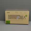 seenda Wireless Bluetooth Keyboard and Mouse Combo, COE200 Ergonomic Wireless Keyboard Mouse with Wrist Rest, Multi-Device Connection, Full-Size, Compatible for Computer/Laptop/Mac/MacBook, Black