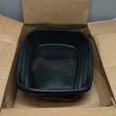 Arm & Hammer Simply Recycled Plastic Cat Litter Pan, Made in USA, Easy to Clean, Large Durable Litter Box, Black