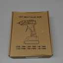 Mini Size Cordless Hot Glue Gun Compatible with DeWalt 20V Battery (Battery NOT included), Handheld Wireless Powered Glue Gun Kit with 30PCS 0.27 Glue Sticks for Arts Crafts DIY Quick Home Repairs