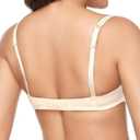 Wingslove Women's Lace Underwire Bra - Full Coverage Unlined Soft Lightweight Bras Floral, 38D